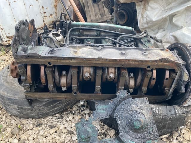  Двигатель D12A Volvo Вольво целиком