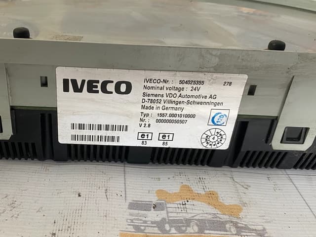 Комбинация приборов Iveco Stralis 504025355