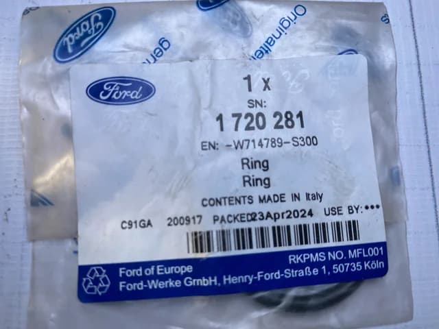 Kольцо уплотнительное Ford